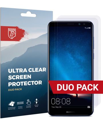 Rosso Huawei Mate 10 Lite Ultra Clear Screen Protector Duo Pack Screen Protectors