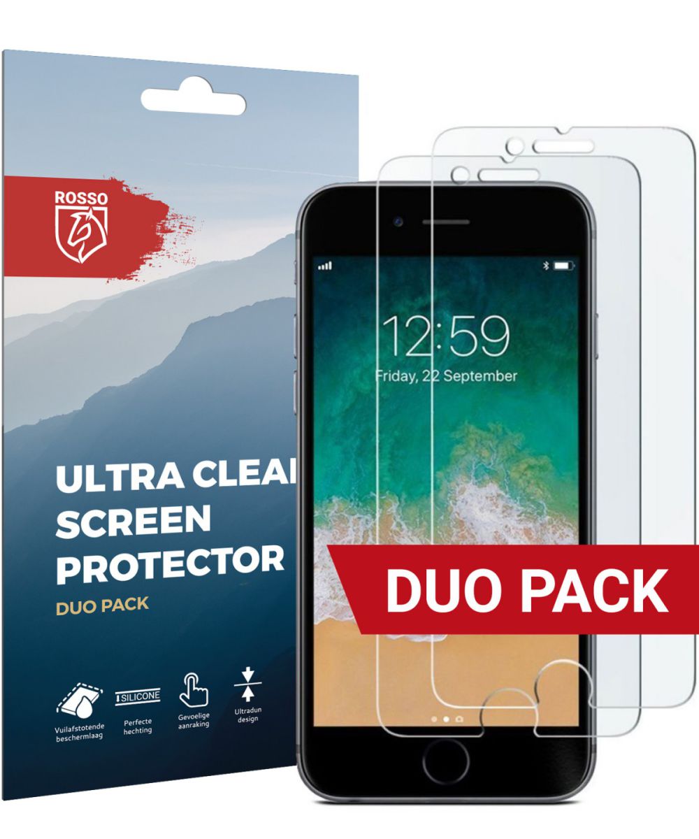 Rosso Apple 7 Plus / 8 Plus Screen Protector Duo Pack afbeelding 1