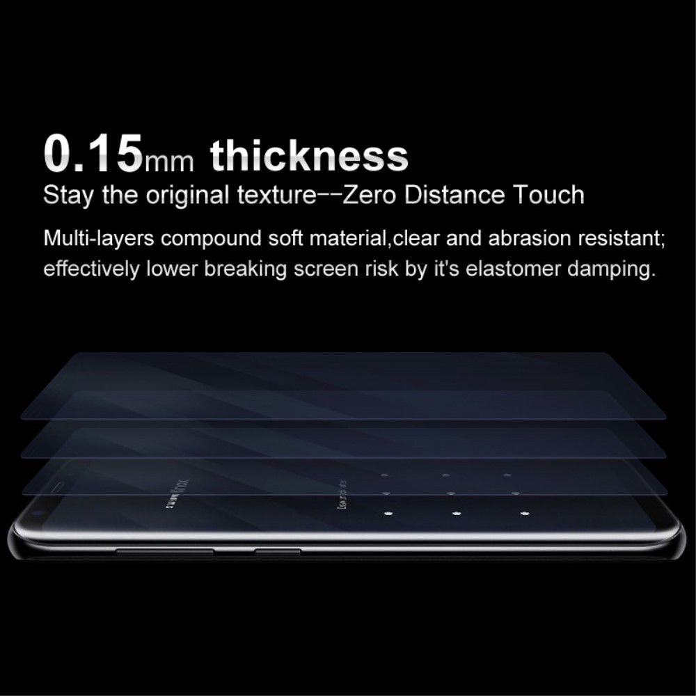 Nokia 8 Volledig Dekkende Screen Protector Ultra Clear (2 Stuks) afbeelding 4