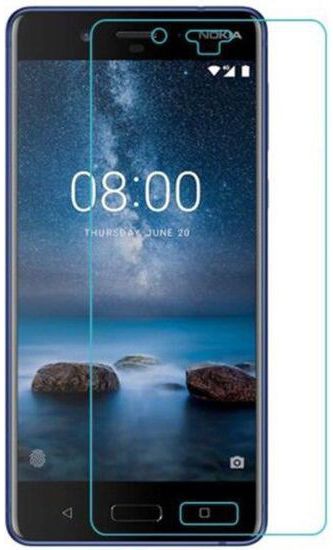 Nokia 8 Volledig Dekkende Screen Protector Ultra Clear (2 Stuks) afbeelding 1