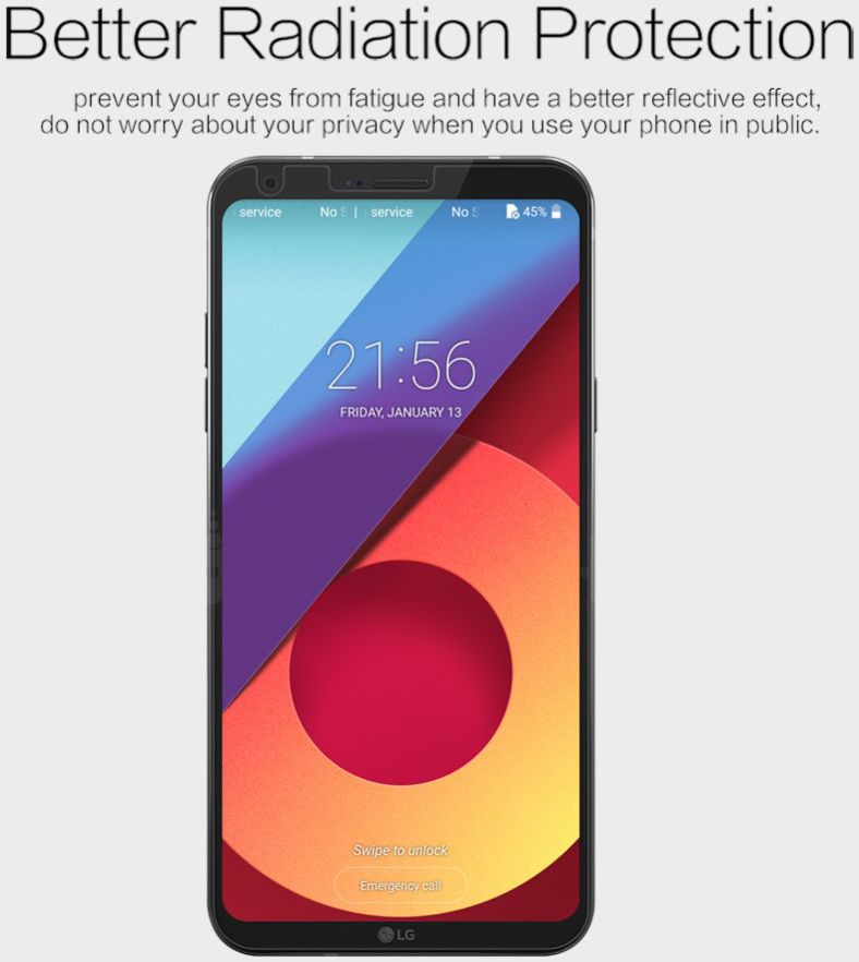 Nillkin Scratch-Resistant Screen Protector  LG Q6 afbeelding 3
