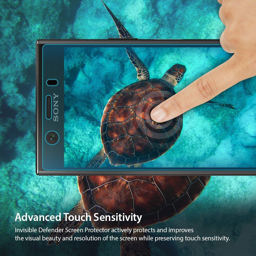 Ringke ID Full Cover Screen Protector Sony Xperia XZ1 Compact [2-Pack] afbeelding 8