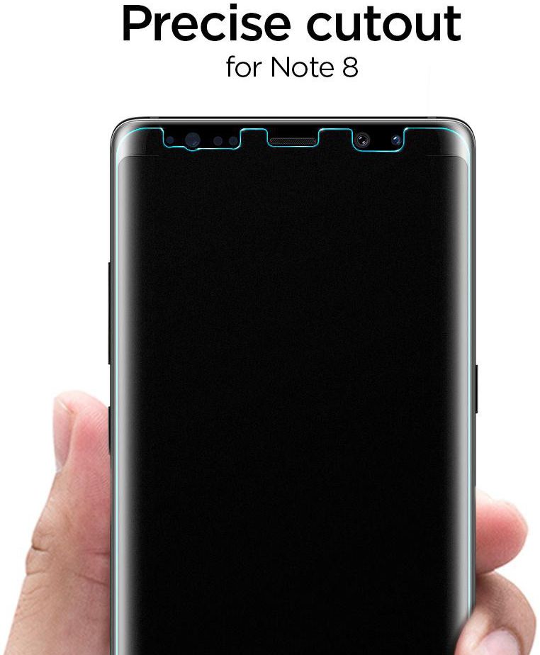 Spigen Neo Flex Samsung Galaxy Note 8 Screen Protector [2 Pack] afbeelding 6