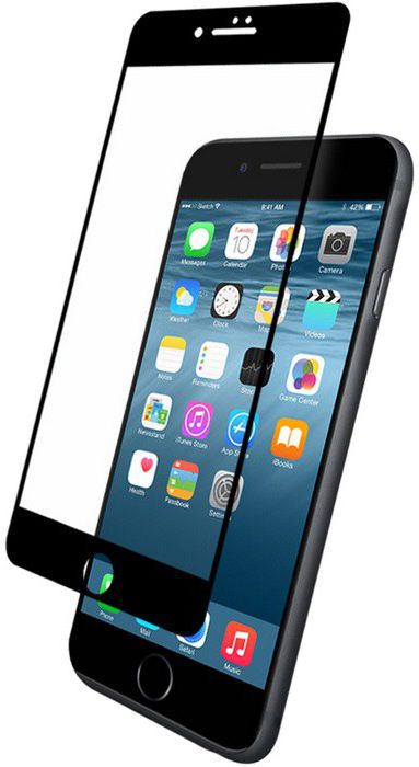 Eiger 3D Tempered Glass Screen Protector Apple iPhone 8/7 Plus afbeelding 2