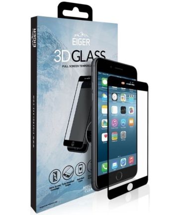 Eiger 3D Tempered Glass Screen Protector Apple iPhone 8 / 7 Screen Protectors