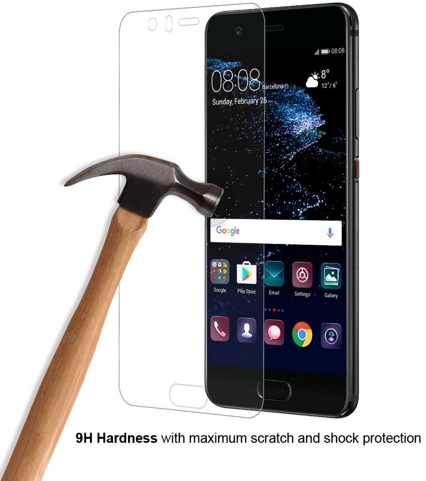 Eiger 3D Tempered Glass Screen Protector Huawei P10 afbeelding 6