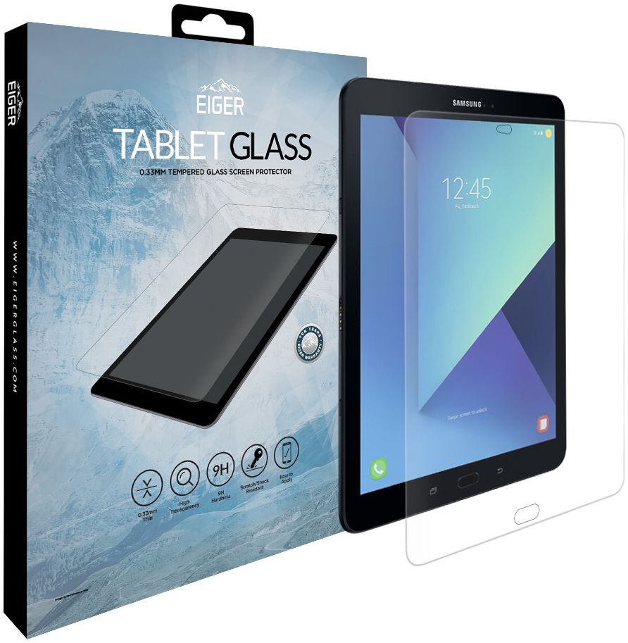 Eiger Tempered Glass Screen Protector Samsung Galaxy Tab S3 afbeelding 1