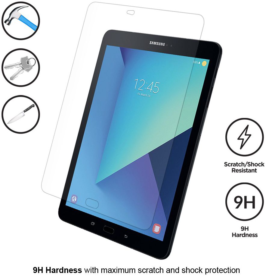 Eiger Tempered Glass Screen Protector Samsung Galaxy Tab S3 afbeelding 6