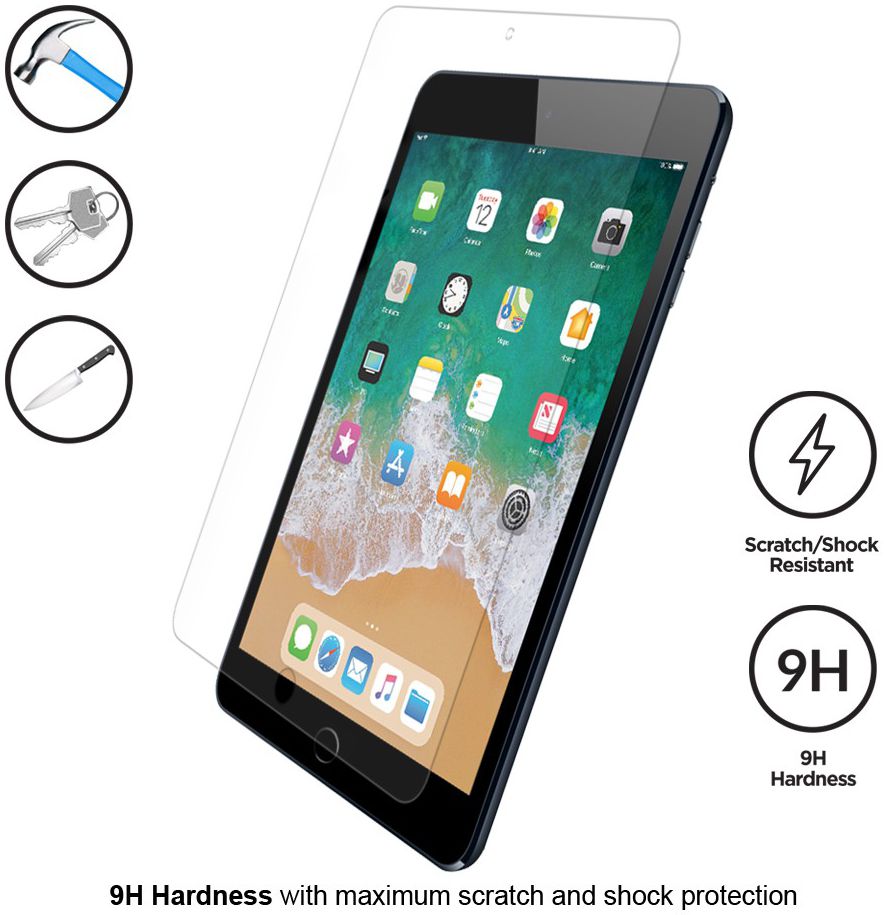 Eiger Apple iPad Air 10.5 / Pro 10.5 Tempered Glass Case Friendly Plat afbeelding 3