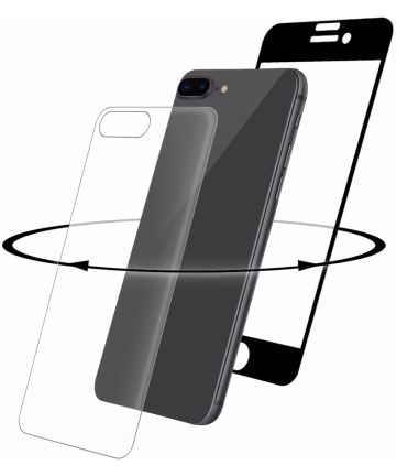 Eiger 3D 360 Tempered Glass Screen Protector Apple iPhone 8 Plus Screen Protectors