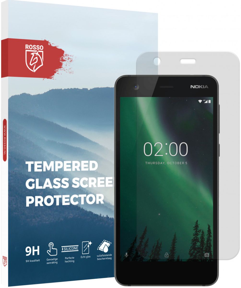 Rosso Nokia 2 9H Tempered Glass Screen Protector afbeelding 1