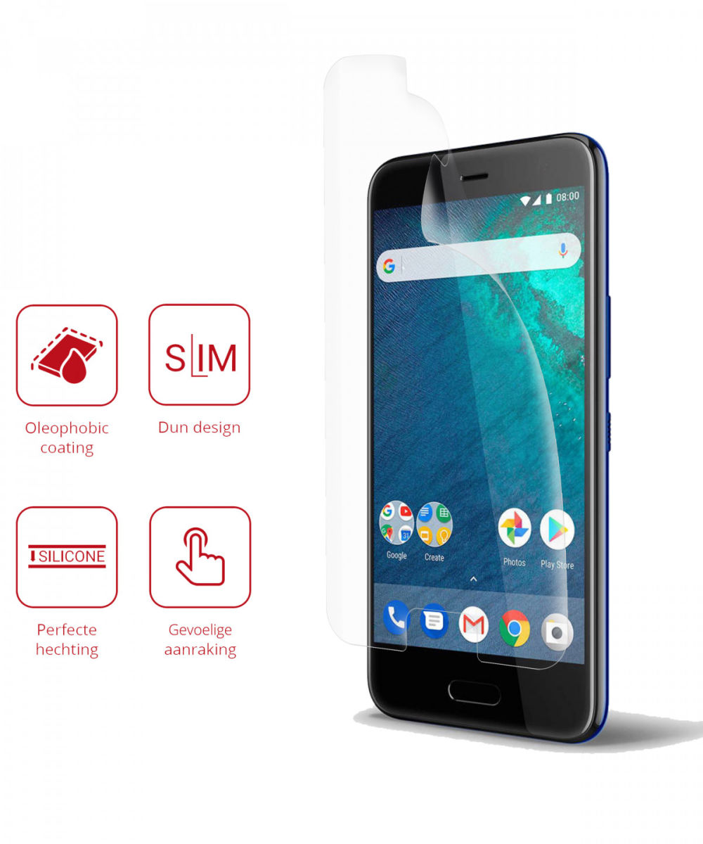 Rosso HTC U11 Life Ultra Clear Screen Protector Duo Pack afbeelding 2