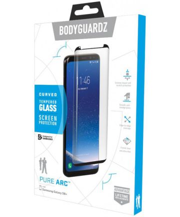 BodyGuardz Pure Arc Ultra-thin Temperated Glass Samsung Galaxy S8 Plus Screen Protectors