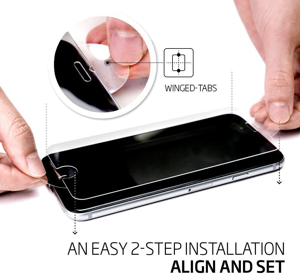 Spigen iPhone 6S Plus Screen Protector afbeelding 3