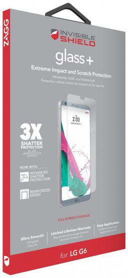 InvisibleSHIELD Glass+ Tempered Glass LG G6 afbeelding 1