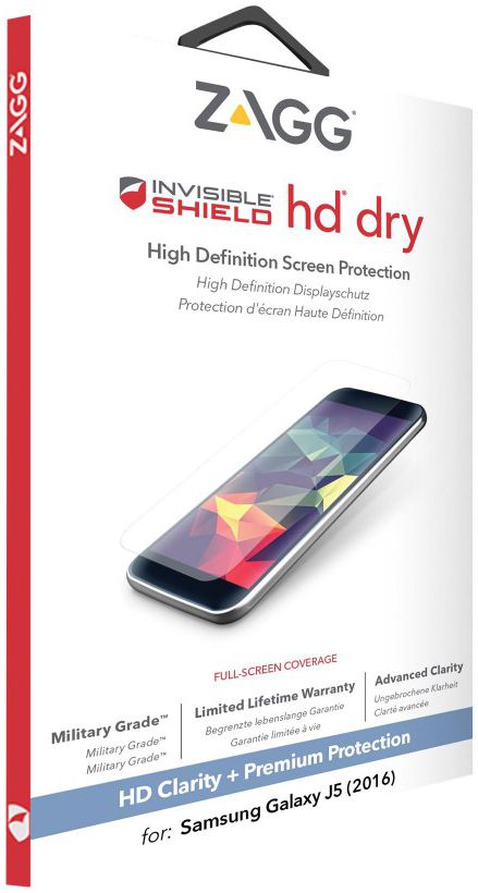 InvisibleDHIELD HD Dry Screen Protector Samsung Galaxy J5 (2016) afbeelding 1