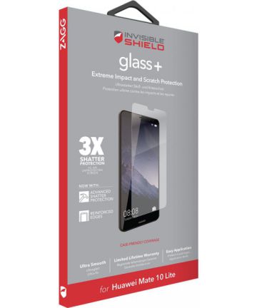 InvisibleSHIELD Glass+ Tempered Glass Huawei Mate 10 Lite Screen Protectors
