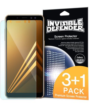 Ringke Invisible Defender Samsung Galaxy A8 2018 Screen Protector Screen Protectors