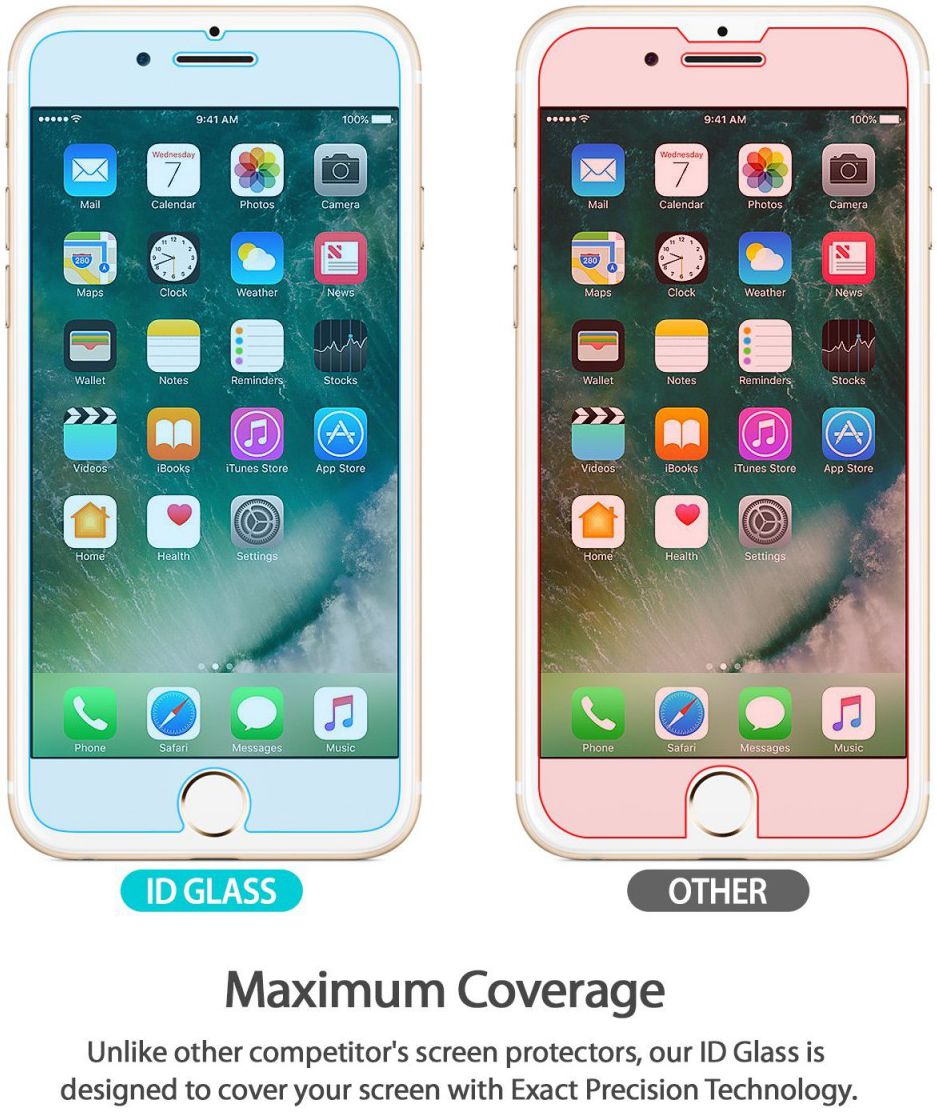 Ringke ID Glass 0.33mm iPhone 7 Plus / 8 Plus afbeelding 6