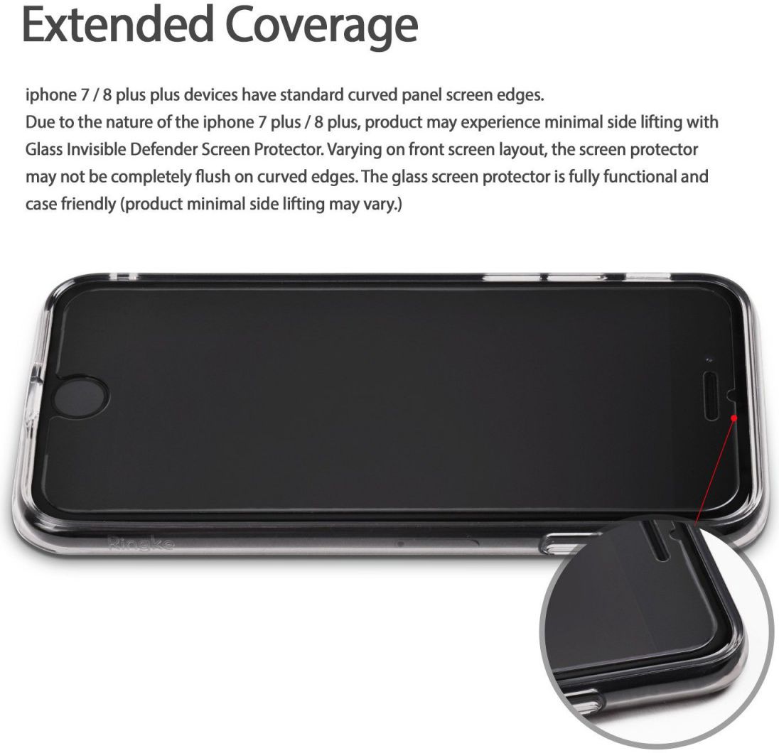 Ringke ID Glass 0.33mm iPhone 7 Plus / 8 Plus afbeelding 8