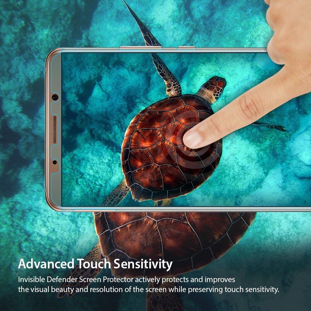 Ringke ID Full Coverage Screen Protector Huawei Mate 10 Pro [2-Pack] afbeelding 8