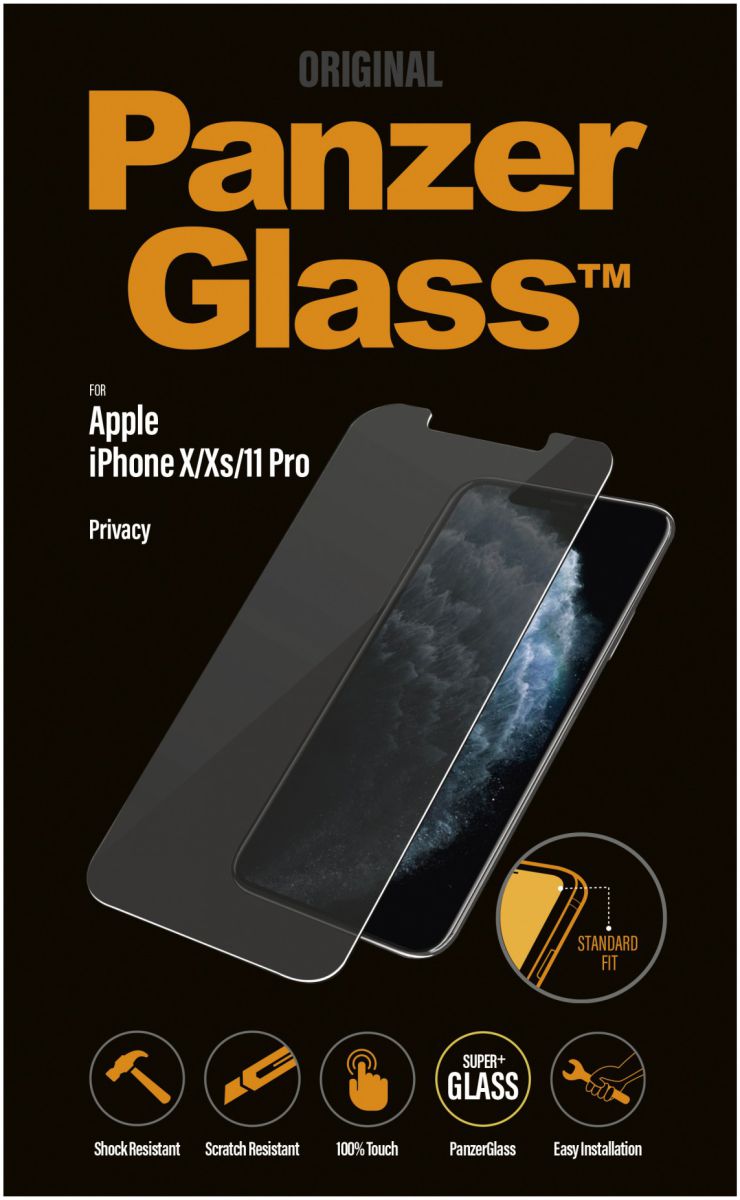 PanzerGlass Apple iPhone 11 Pro / X(s) Privacy Glass Screenprotector afbeelding 1