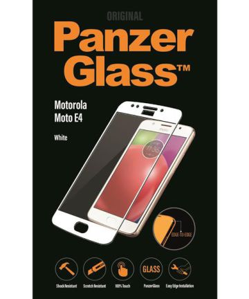 PanzerGlass Motorola Moto E4 Screenprotector Wit Screen Protectors