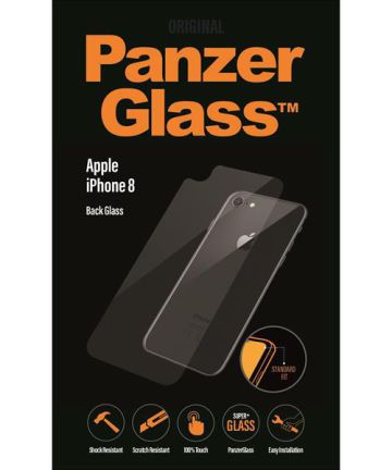 PanzerGlass Apple iPhone 8 Backprotector Transparant Screen Protectors