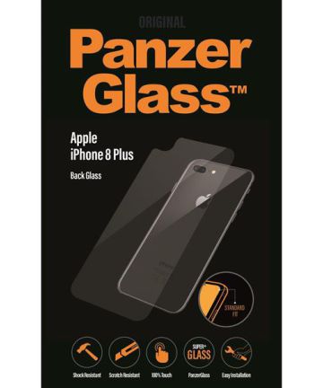 PanzerGlass Tempered Glass Back Protector Apple iPhone 8 Plus Screen Protectors