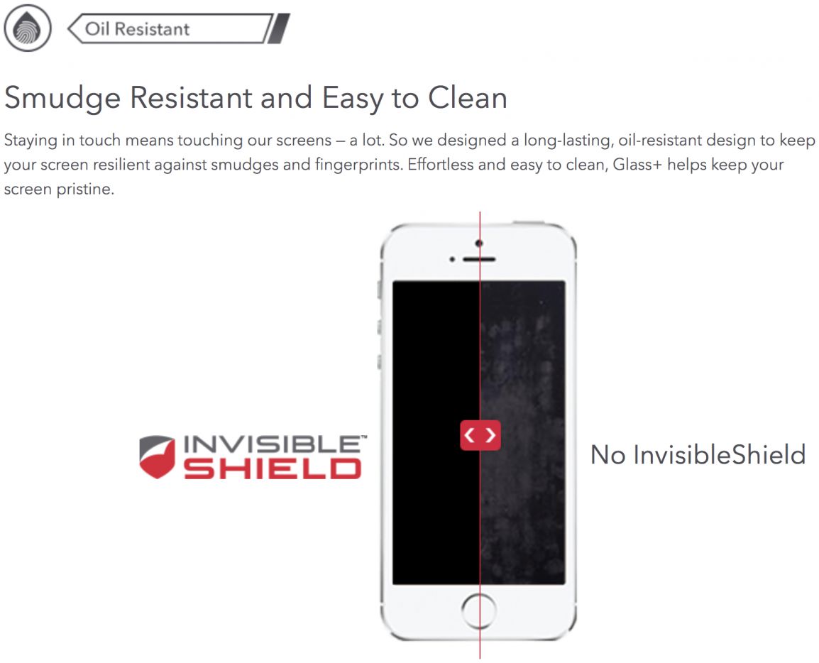 ZAGG InvisibleShield Glass + Full Body met Hoesje Apple iPhone 8 Wit afbeelding 6