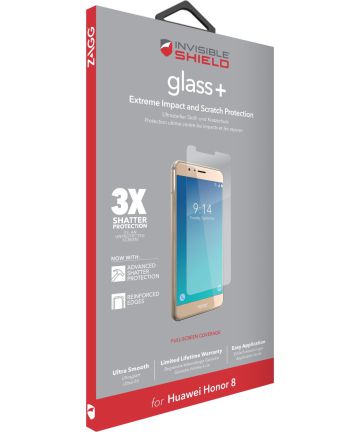 InvisibleSHIELD Glass+ Tempered Glass Honor 8 Screen Protectors