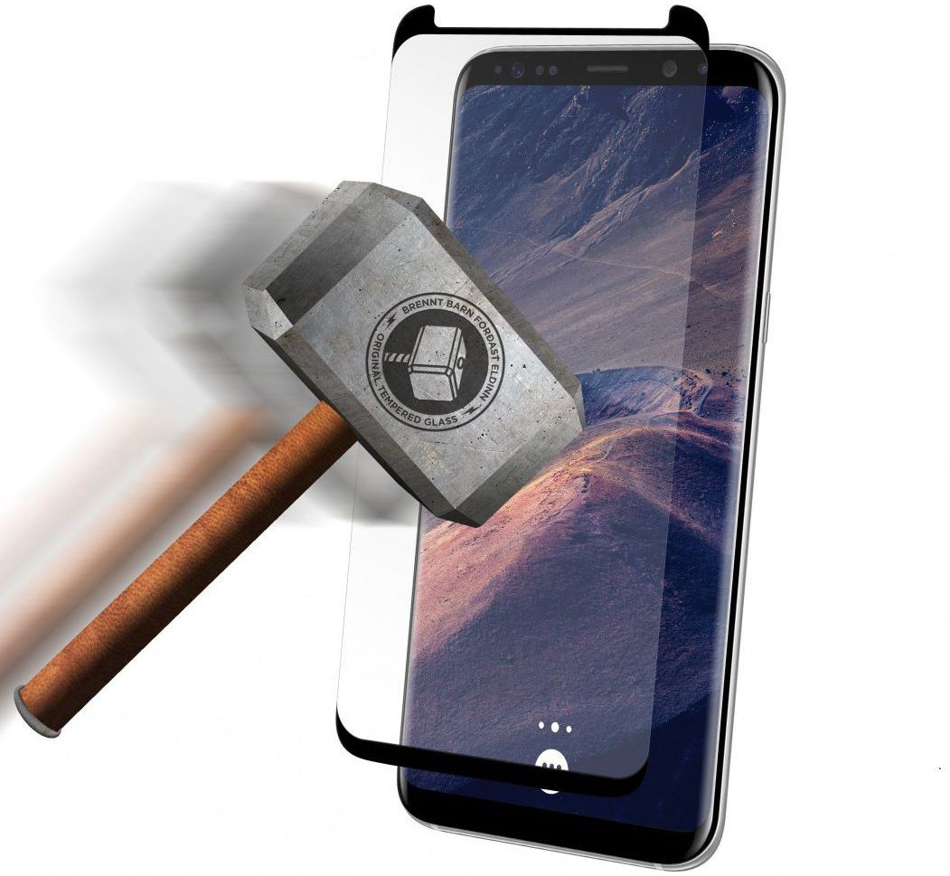 THOR Case Friendly Tempered Glass Samsung Galaxy S9 Plus afbeelding 4