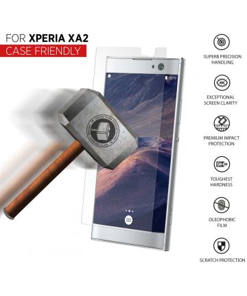 THOR Case Friendly Tempered Glass Sony Xperia XA2 Screen Protectors