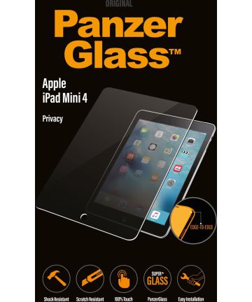 PanzerGlass Apple iPad Mini 4 Privacy Screenprotector Screen Protectors