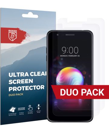 Rosso LG K11 Ultra Clear Screen Protector Duo Pack Screen Protectors