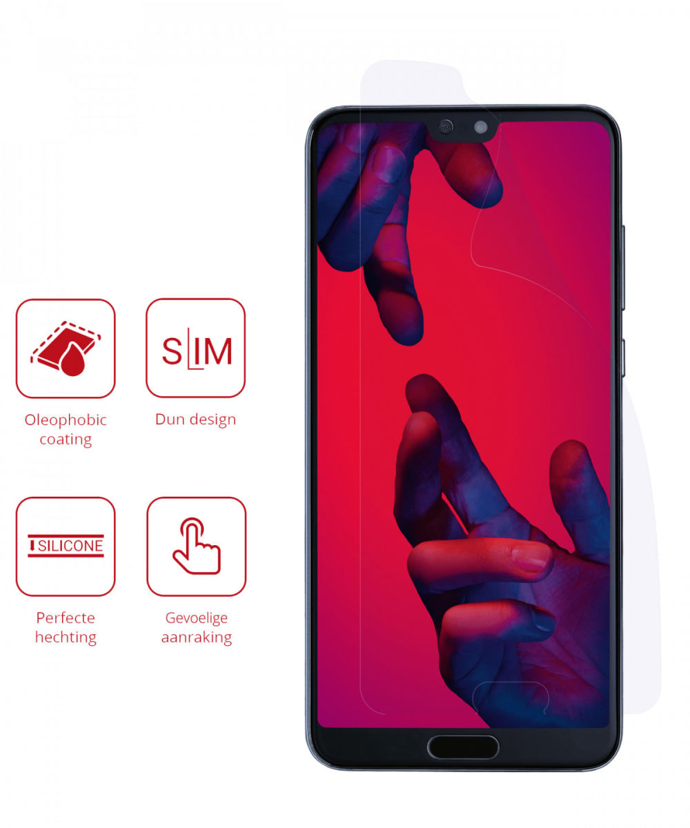 Rosso Huawei P20 Pro Ultra Clear Screen Protector Duo Pack afbeelding 2