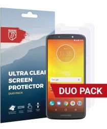 Rosso Motorola Moto E5 Ultra Clear Screen Protector Duo Pack