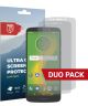 Rosso Motorola Moto E5 Plus Ultra Clear Screen Protector Duo Pack