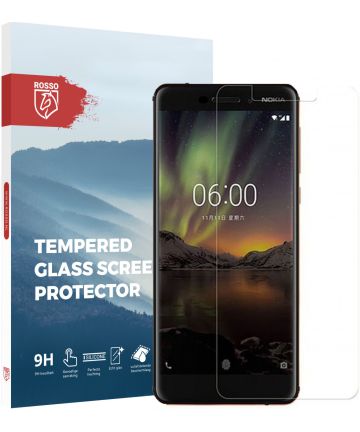 Rosso Nokia 6 (2018) 9H Tempered Glass Screen Protector Screen Protectors