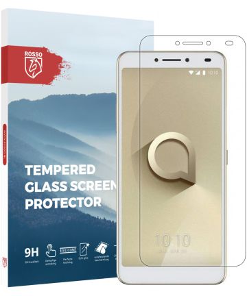 Rosso Alcatel 3v 9H Tempered Glass Screen Protector Screen Protectors