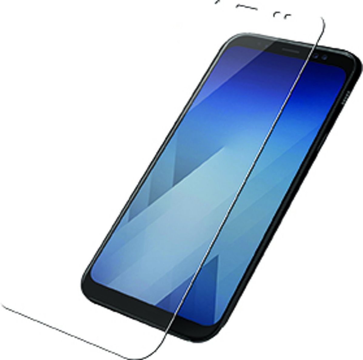PanzerGlass Samsung Galaxy A8 2018 Edge To Edge Screenprotector afbeelding 4