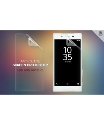 Nillkin Matte Plastic Folie Screen Protector Sony Xperia Z5 Screen Protectors