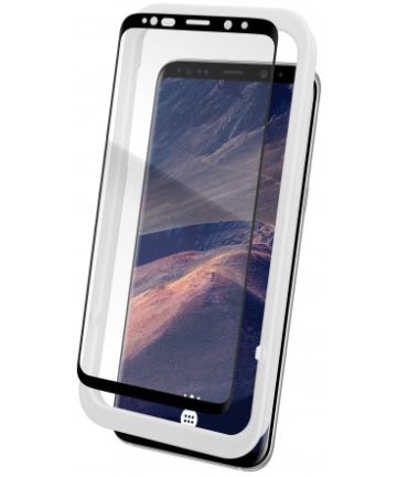 THOR Edge to Edge EZ Apply Tempered Glass Samsung Galaxy S9 Plus Zwart Screen Protectors