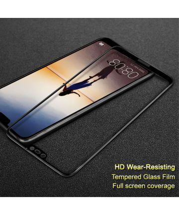 Huawei P20 Lite Full Cover Tempered Glass Zwart Screen Protectors
