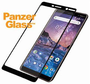 PanzerGlass Nokia 7 Plus Edge To Edge Screenprotector Zwart afbeelding 2
