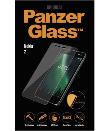 PanzerGlass Nokia 2 Edge To Edge Screenprotector Transparant Screen Protectors