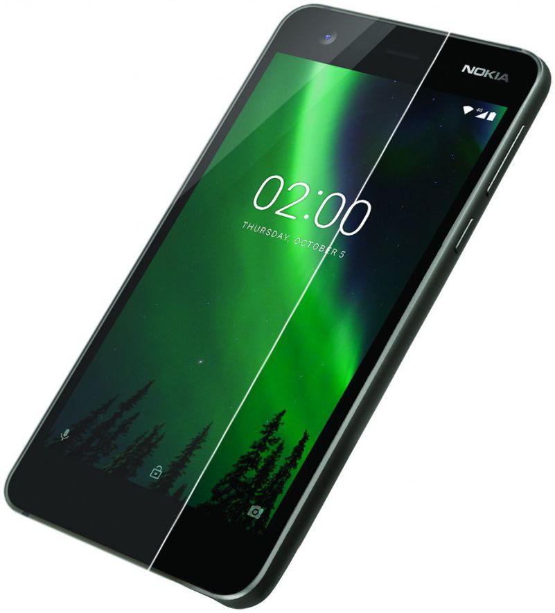PanzerGlass Nokia 2 Edge To Edge Screenprotector Transparant afbeelding 3