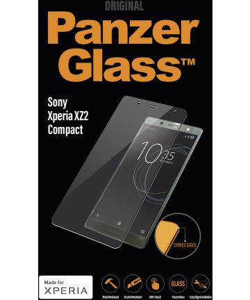 PanzerGlass Sony Xperia XZ2 Compact Screenprotector Transparant Screen Protectors