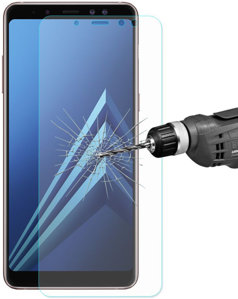 Samsung Galaxy A8 (2018) Tempered Glass Screen Protector afbeelding 2