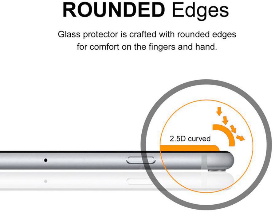 Samsung Galaxy A8 (2018) Tempered Glass Screen Protector afbeelding 4